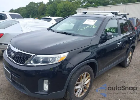2014 Kia Sorento Lx из США, поврежденный, VIN 5XYKTCA61EG531746